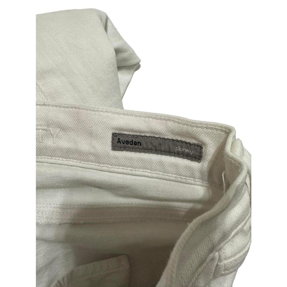 Citizens of Humanity‎ Women's White 25 Avedon Skinny Low Rise Jeans - Picture 6 of 9